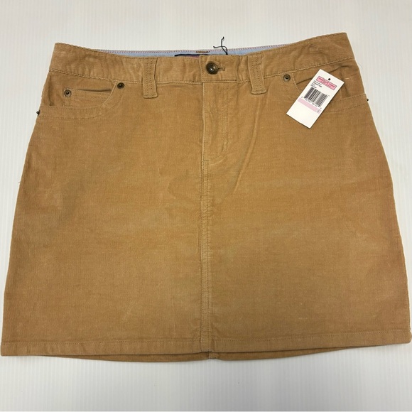 NWT Vineyard Vines Sandbar Pinwale Corduroy Mini Skirt size 6 - Picture 1 of 10